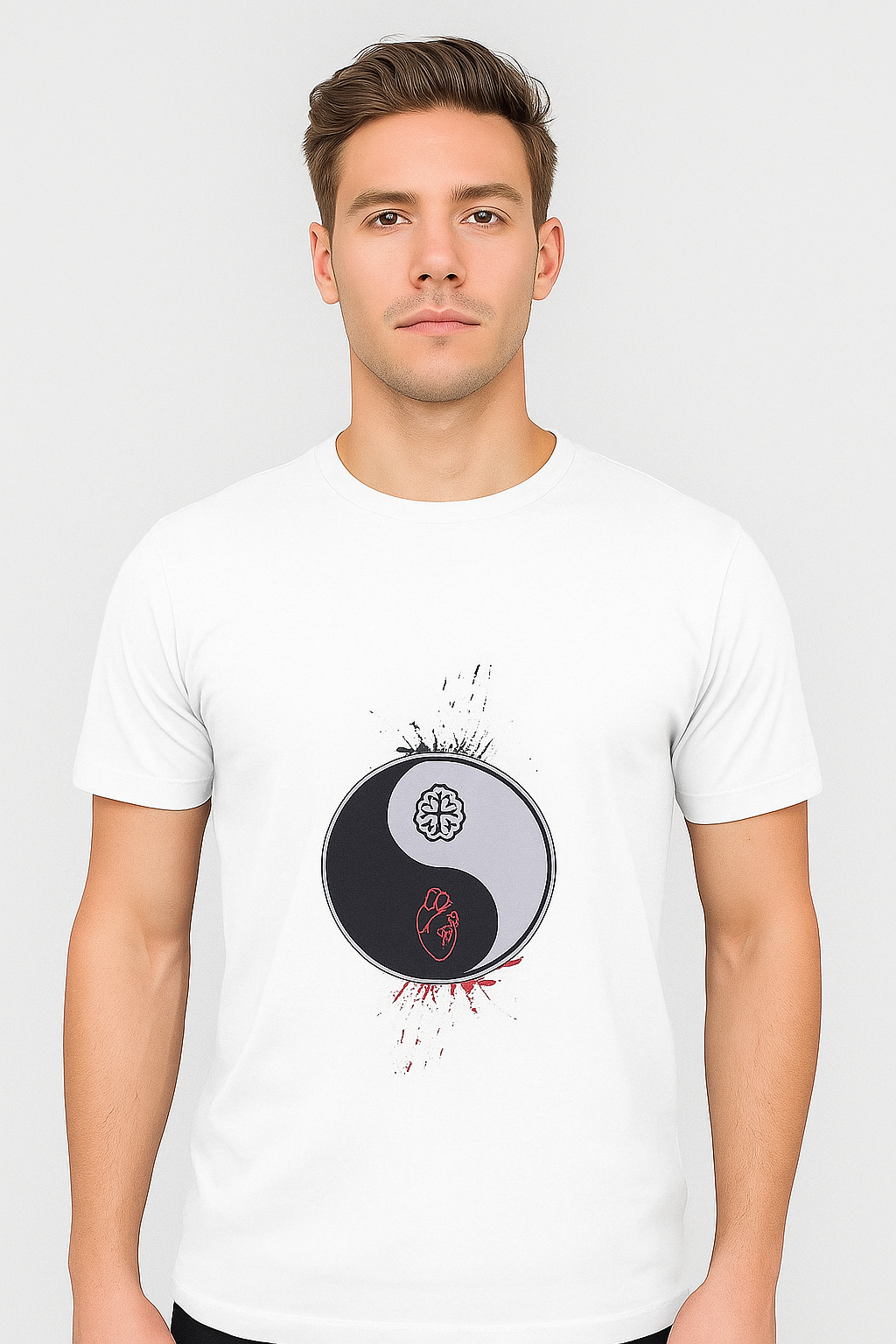 Yang Yoga cotton T-shirt