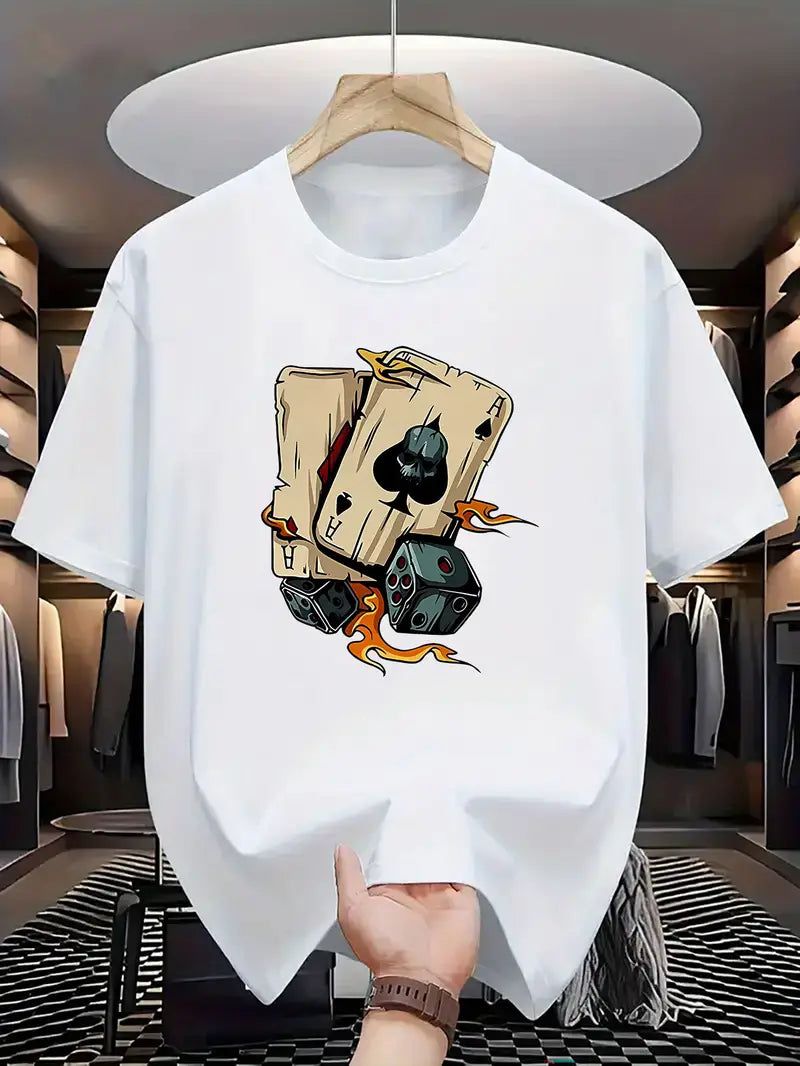 Flaming Luck Graphic Tee