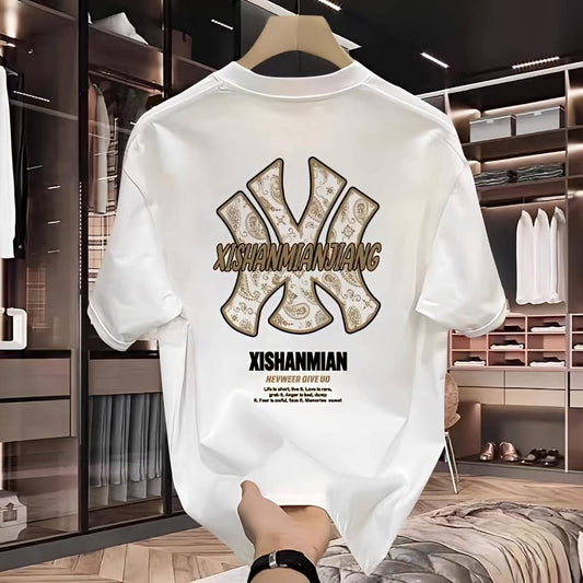 XISHANMIAN Bold Logo T-Shirt – White