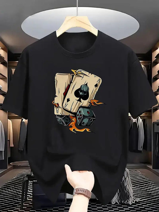 Flaming Luck Graphic Tee