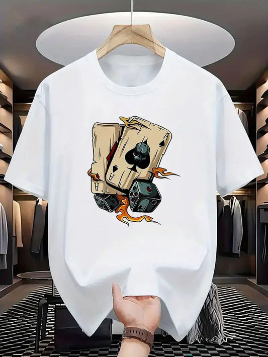 Flaming Luck Graphic Tee